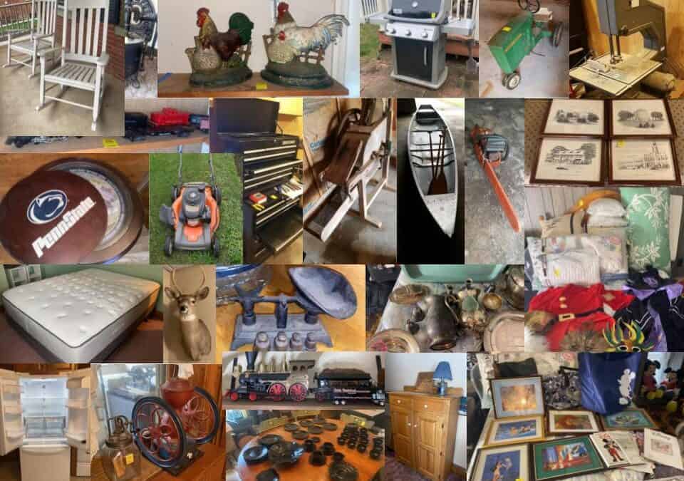 Household, Furniture, Penn State and Disney Collectibles Auction, Lancaster, Lancaster County, PA