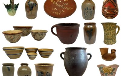 Fine Pottery, Stoneware, and Redware Auction in Strasburg, Lancaster County, PA