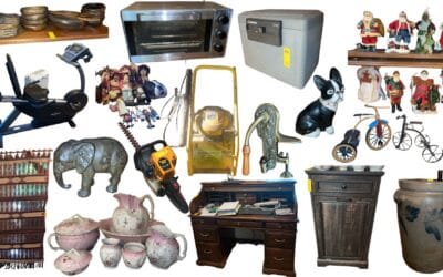 Lawn Tools Furniture and Kitchenware Auction in Christiana Lancaster County PA